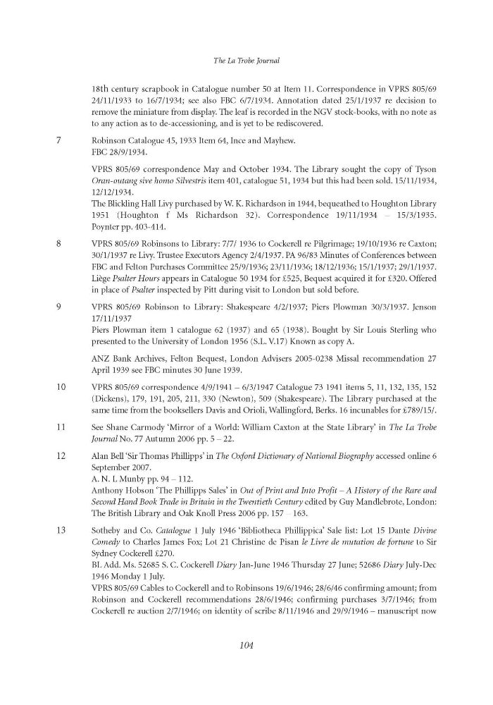 Page 104 - No 81 Autumn 2008