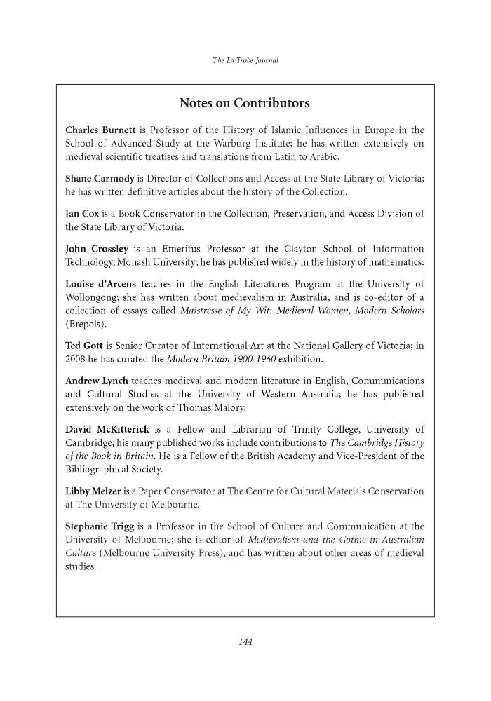 Page 144 - No 81 Autumn 2008