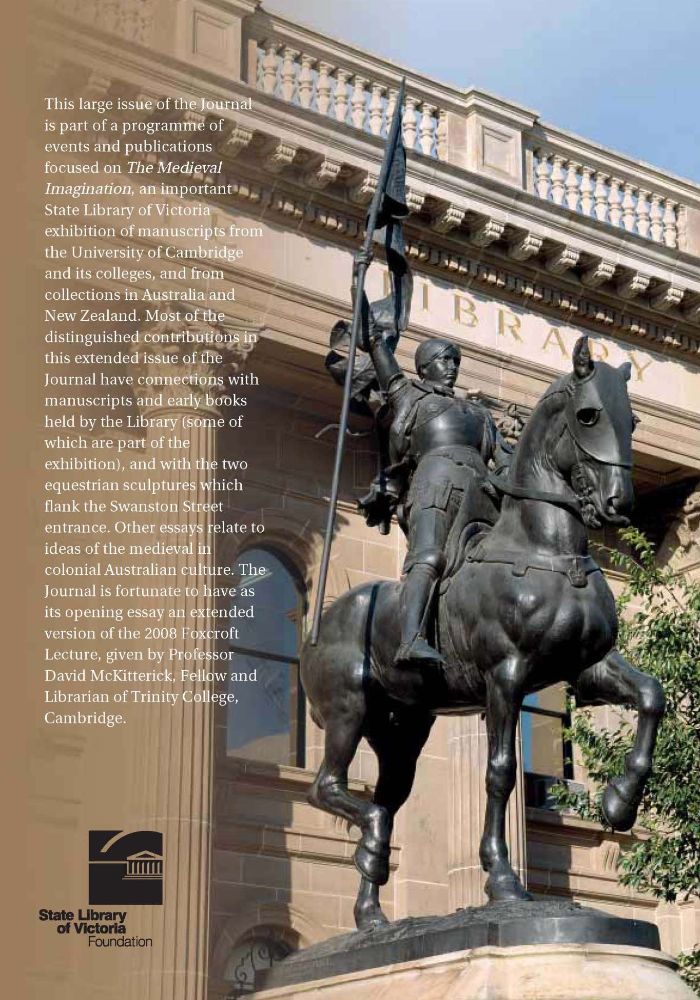 back cover - No 81 Autumn 2008