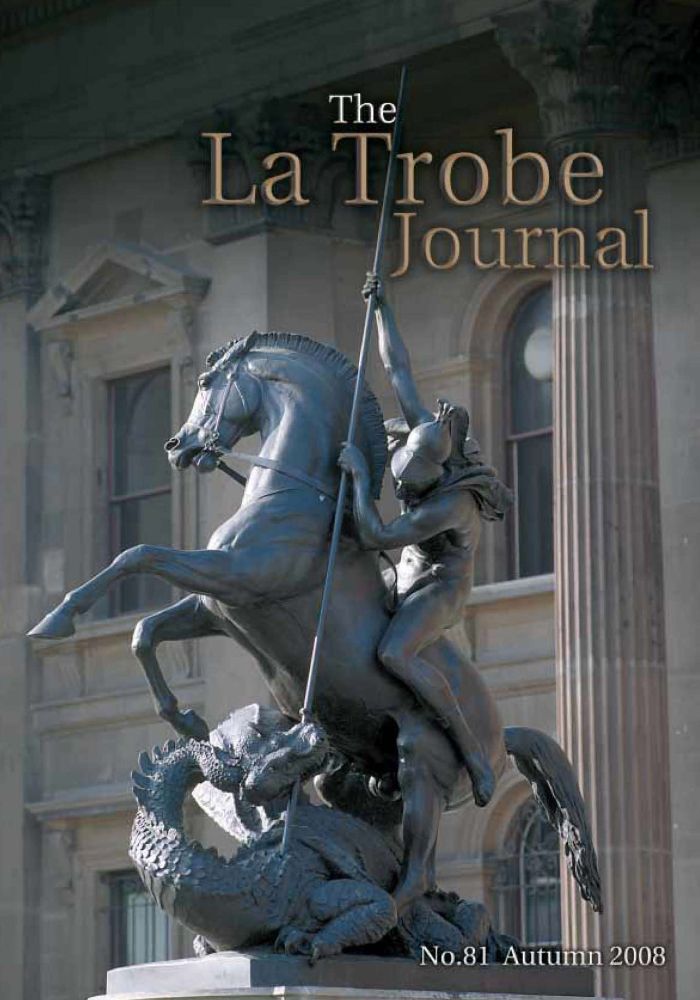 front cover - No 81 Autumn 2008