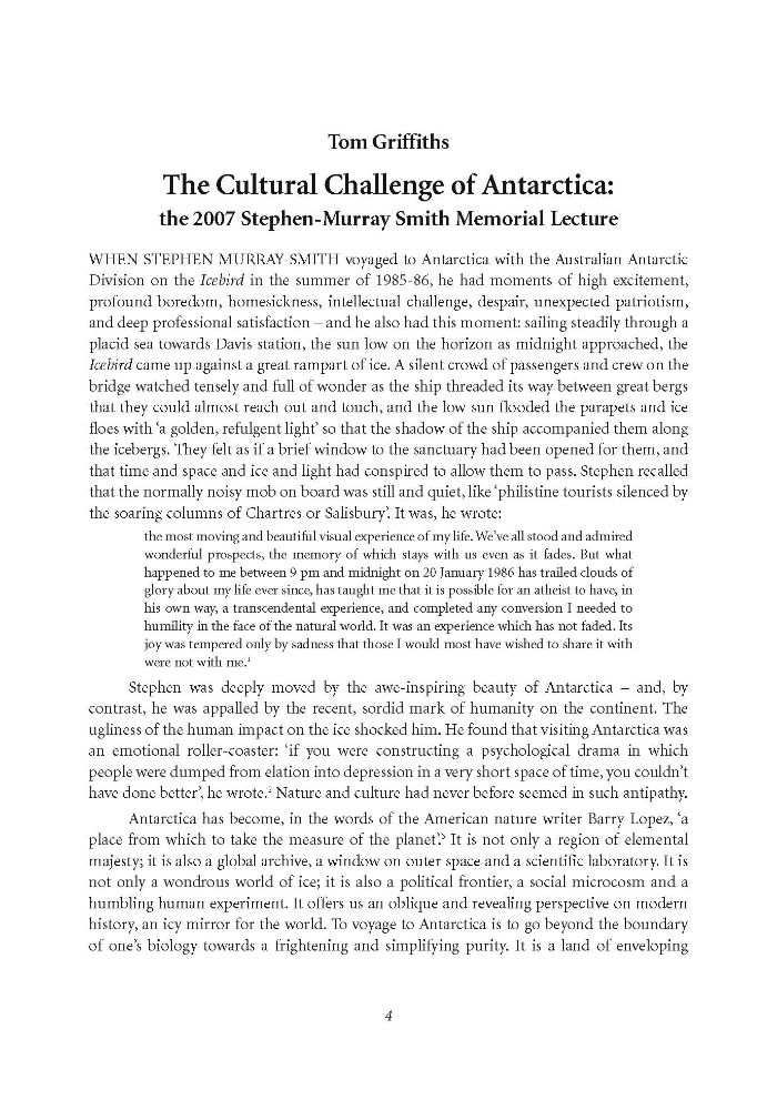 Page 4 - No 82 Spring 2008