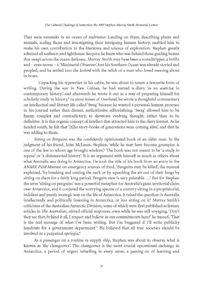 Page 9 - No 82 Spring 2008