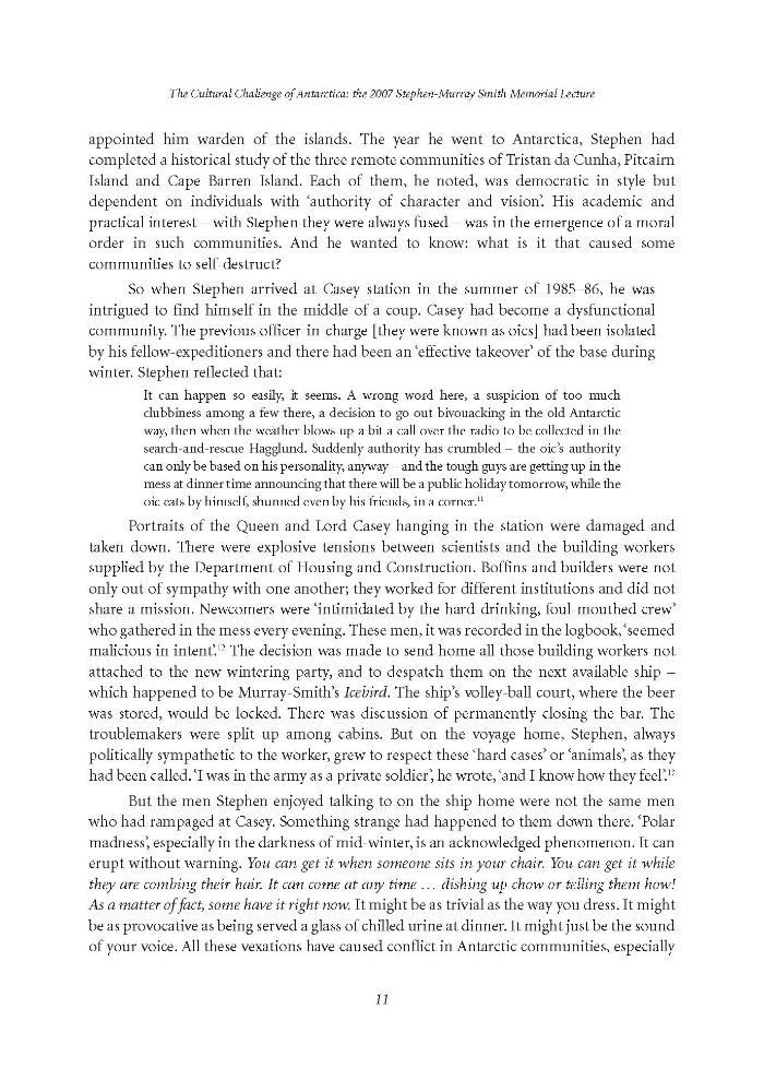 Page 11 - No 82 Spring 2008