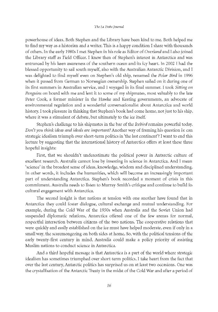 Page 16 - No 82 Spring 2008