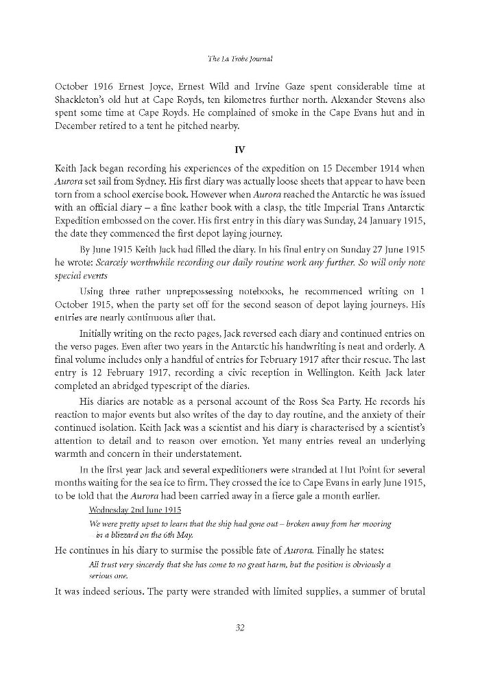 Page 32 - No 82 Spring 2008