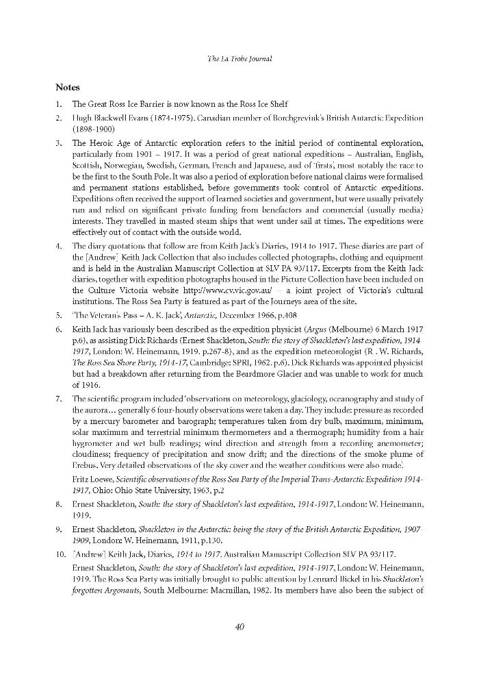 Page 40 - No 82 Spring 2008
