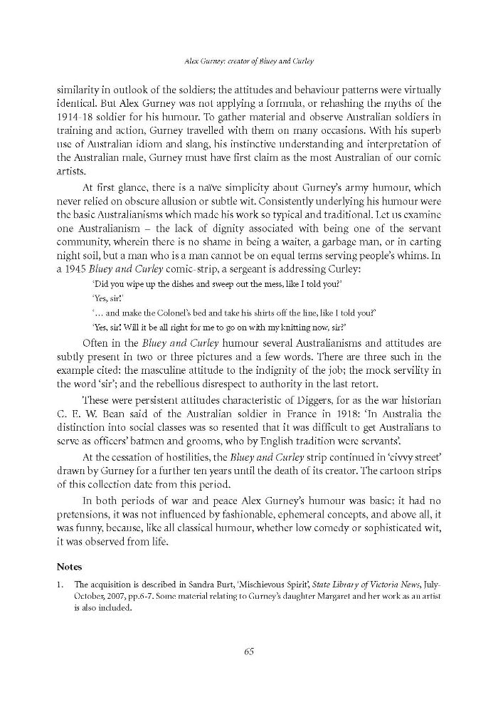 Page 65 - No 82 Spring 2008