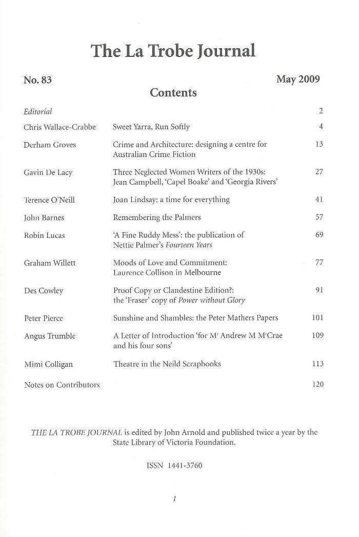 Page 1 - No 83 May 2009