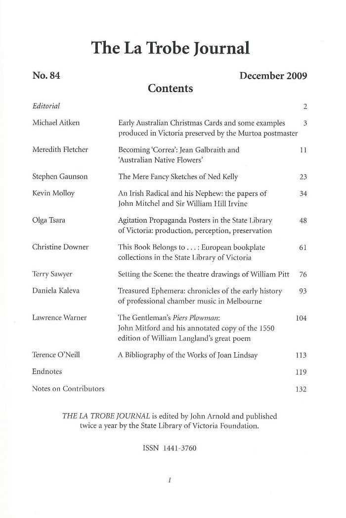 Page 1 - No 84 December 2009