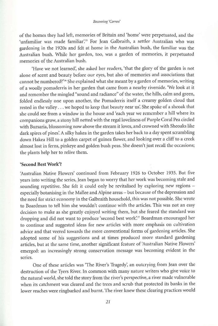 Page 21 - No 84 December 2009