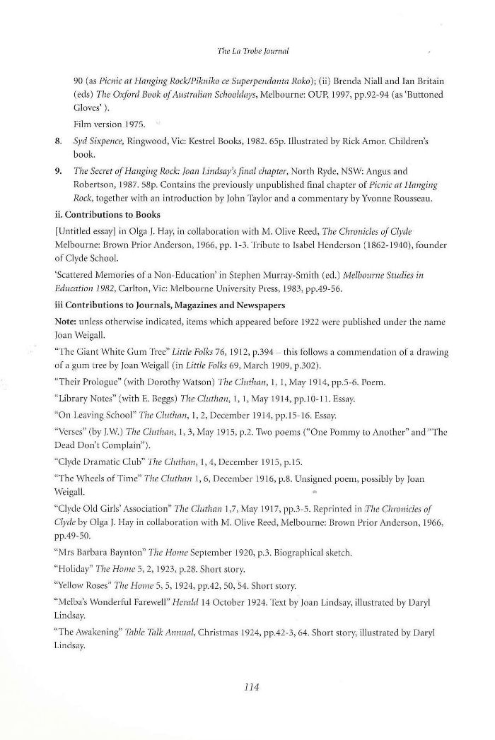 Page 114 - No 84 December 2009