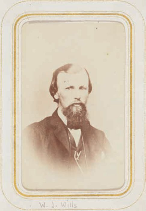 W[illiam] J[ohn] Wills Photographer unknown. Albumen silver carte-de-visite. Picture Collection, H37475/29. [photograph carte-de-visite]