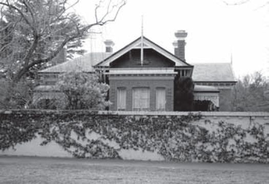 The first ‘Ramornie’, 3 Russell Street, Camberwell, home of W. R. and Isabel Sedon from 1920 until her death in 1928. After she died, Sedon moved to nearby 49 Mangarra Road, Canterbury, but kept the name, ‘Ramornie’. Both houses are still standing. Photograph by Benjamin Thomas, 2010. [photograph]