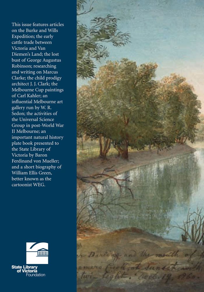 back cover - No 86 December 2010