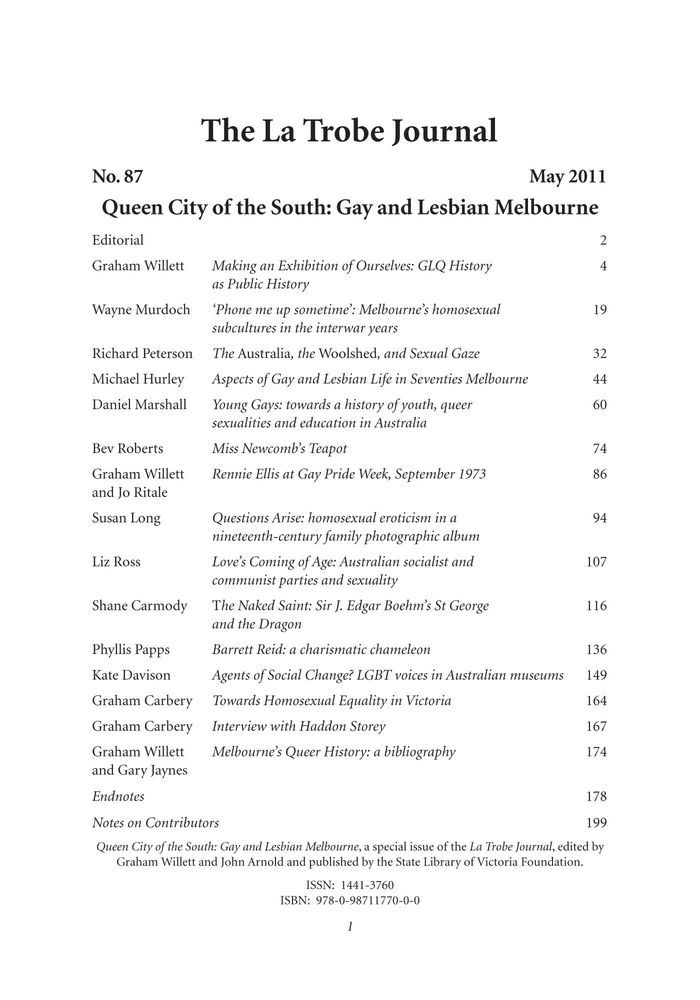 Page 1 - No 87 May 2011