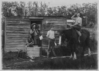 The Smith Family Album: ‘A Visitor from the Outstation’. [Photo alnum]