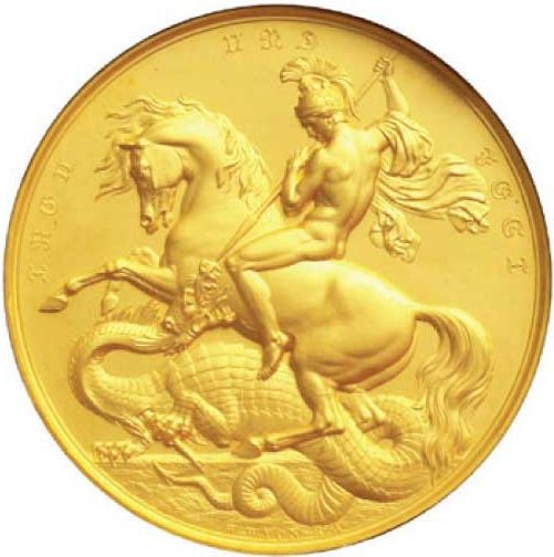 Personal Medal for HRH Prince Albert as designed by William Wyon 1845. [Coin]
