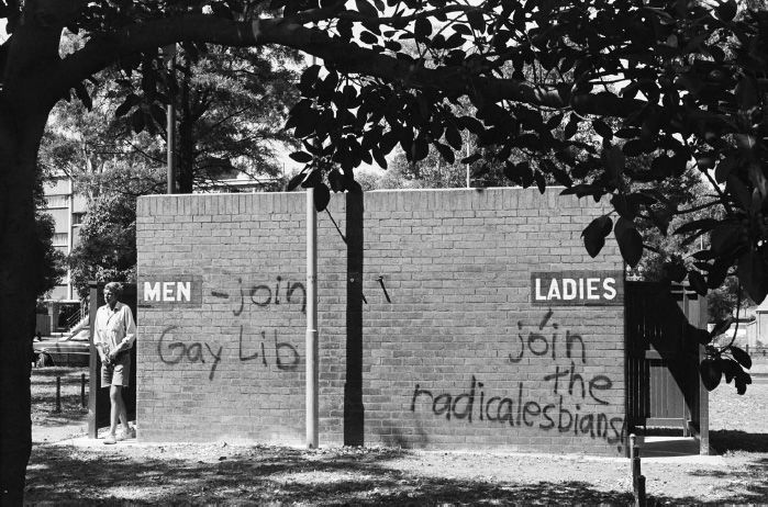 Join Gay Lib, Parkville 1974. Photograph by Rennie Ellis. [Photograph]