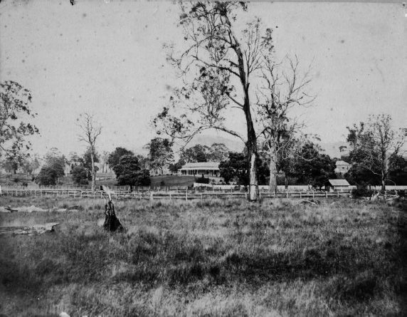 Photograph of Glenormiston, c. 1866. Collection of descendants of Steuart and Isabella Black. [Photograph]